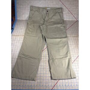Carhartt Men's Relaxed Fit Workwear Pants‎ RN# 14806 Khaki Tan 40 x 30